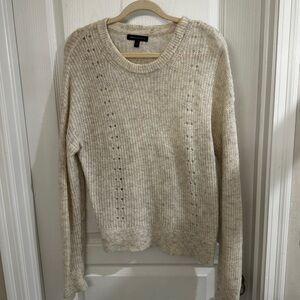 Banana Republic cream sweater size large
